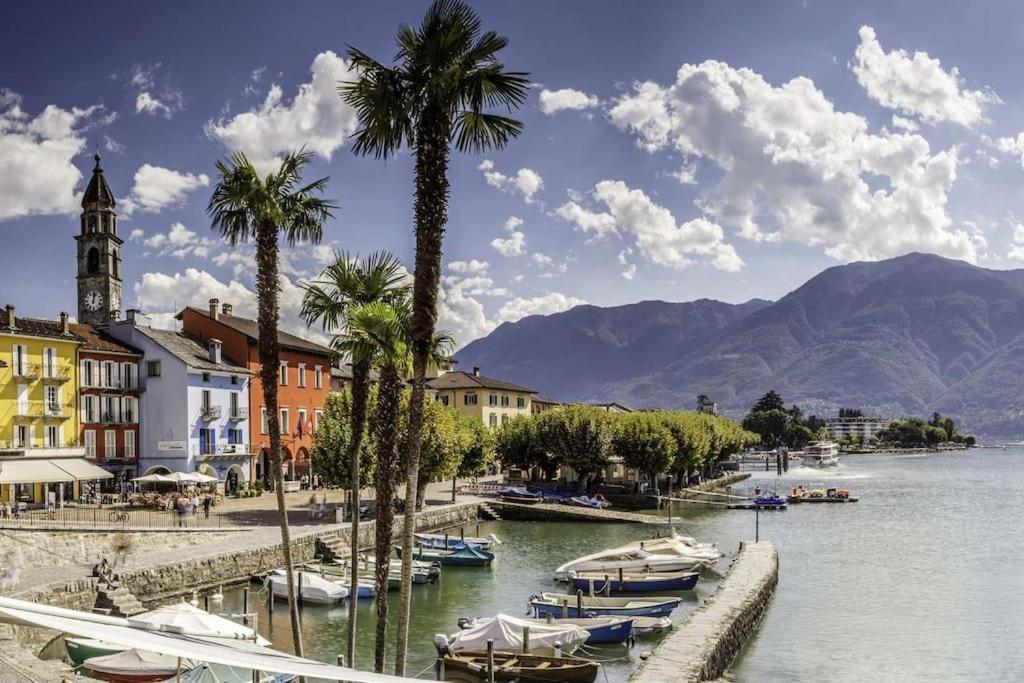 Ascona: Residenza Sabrina,App 2.5 Locali E Piscina Διαμέρισμα Εξωτερικό φωτογραφία
