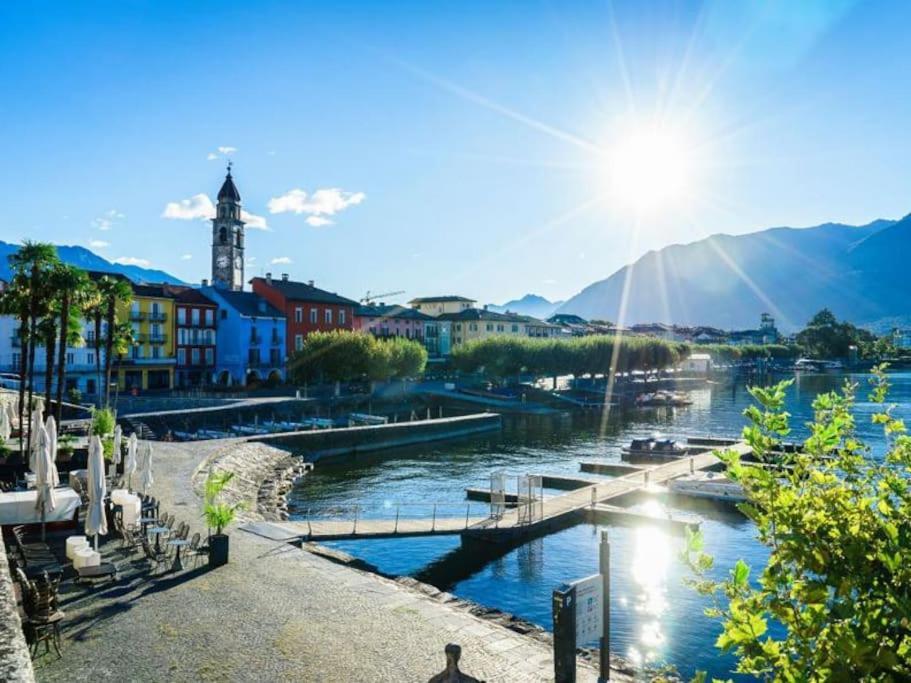 Ascona: Residenza Sabrina,App 2.5 Locali E Piscina Διαμέρισμα Εξωτερικό φωτογραφία