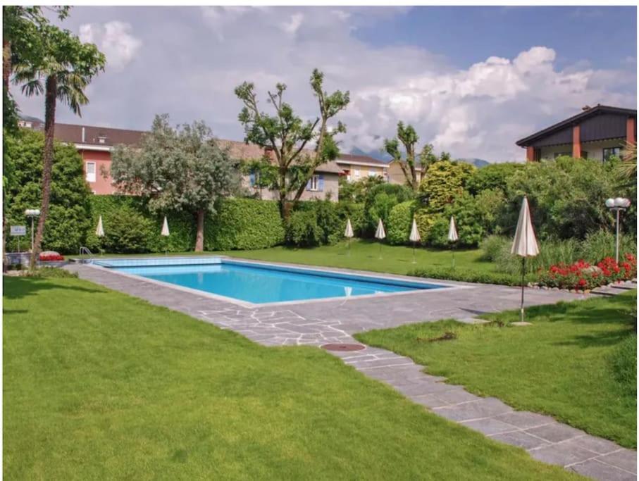 Ascona: Residenza Sabrina,App 2.5 Locali E Piscina Διαμέρισμα Εξωτερικό φωτογραφία